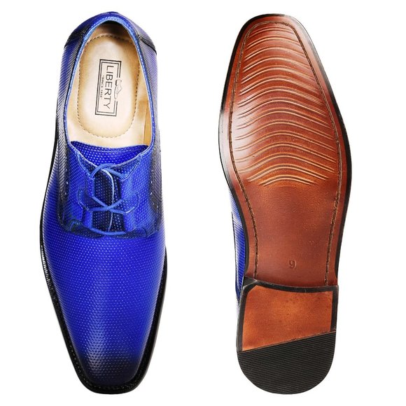 Blacktown Genuine Leather Oxford Style Dress Shoes main image 5